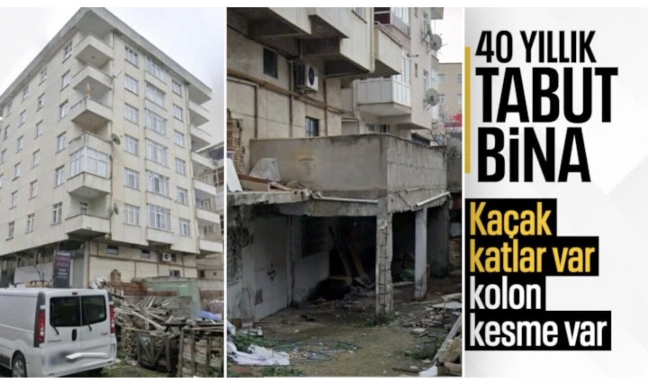 Maltepe'de çöken binanın 2 katı kaçak çıktı